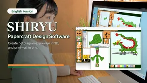 Inazuma Inc. Releases ePaperCraft SHIRYU Design Software on Steam Platform