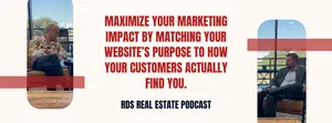 RDS Real Estate Continues Business Education Series with Focus on How Websites Should Match the Type of Business