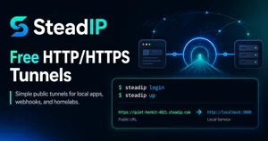 SteadIP Launches Free FRP Tunneling Service for Local Network Exposure