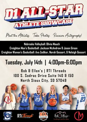 North Sioux City to Host D1 All-Star Athlete Showcase Featuring Collegiate Basketball and Volleyball