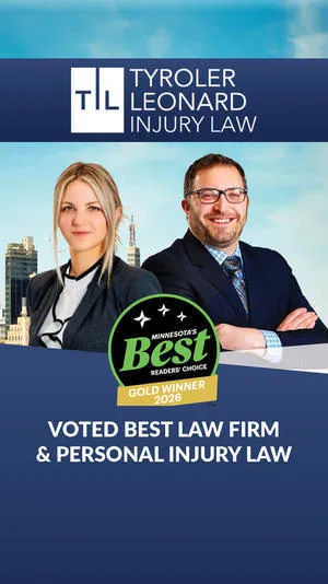 Tyroler Leonard Injury Law Receives Recognition in 2026 Minnesota's Best Awards Program