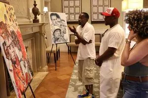 Dupont Circle Art Walk Highlights Human Rights Through Realist Portraiture