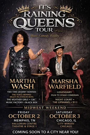 Martha Wash and Marsha Warfield Announce Midwest Comedy and Music Tour