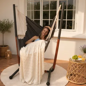 Lazy Daze Hammocks Announces New Hammock Chair Product Featuring A Heavy-Duty Steel Stand