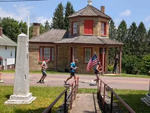 Patriotism in action: Angela Svonavec Honors American Heritage Through DAR Stewardshot of Historic Petersburg Toll House