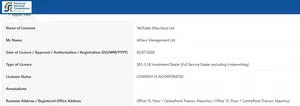 TabTrade (Mauritius) Ltd Granted Investment Dealer Licence by the Financial Services Commission of Mauritius