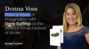Donna Voss Rides a Wave of Imagination with Gone Surfing! at the 2026 LA Times Festival of Books