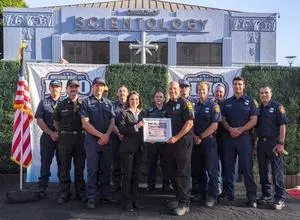 East Hollywood Residents Celebrate National Night Out at Church of Scientology Los Angeles