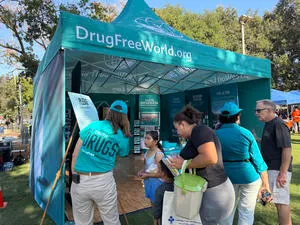 Drug-Free World Mobile Exhibit Highlights Pasadena's National Night Out