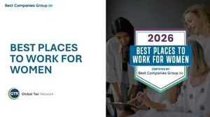 Global Tax Network (GTN) Recognized as One of the 2026 Best Places to Work for Women