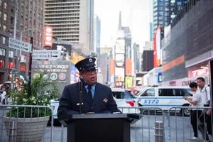 New York City Commemorates 25th Anniversary of 9/11 in Times Square