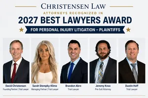 Five Christensen Law Attorneys Named in 2027 Best Lawyers Personal Injury Edition