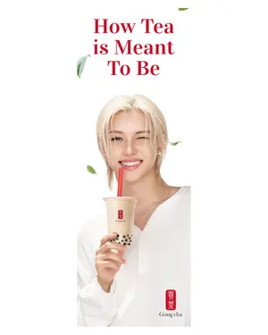 Gong cha Launches Global Campaign Featuring Stray Kids Member Felix