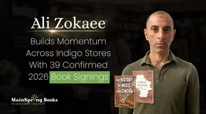 Author Ali Zokaee Expands Bookstore Presence with Multi-City Signing Tour