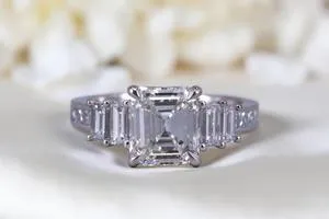 Asscher Cut Diamonds See Renewed Demand for Custom Engagement Rings