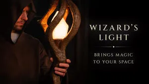EldenCraft Launches Wizard's Light Fantasy-Themed LED Staff Lamp on Kickstarter