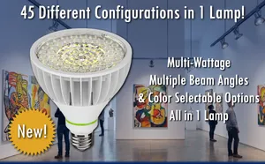 HyLite LED Lotus LS-1830 Offers 45 Versatile Lighting Configurations in One Lamp