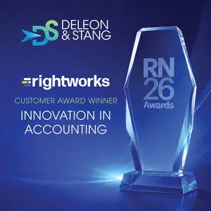 DeLeon & Stang Named Innovation in Accounting Winner at Rightworks Customer & Partner Impact Awards