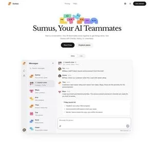 Sumus AI Launches Collaborative Platform for Human and Artificial Intelligence Integration