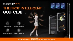 "Revealing the Hidden Cause Behind Every Swing" AI-Powered Intelligent Golf Club 'G·GRIP Pro' Launches Globally on Kickstarter