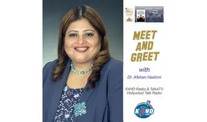 Dr. Afshan Hashmi Participates in the 2026 Top Host Competition for iHeartRadio Podcast Opportunity