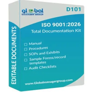 Global Manager Group Introduces Updated ISO 9001-2026 Documents Kit